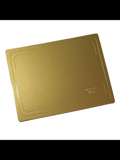 Подложка для торта 300*400мм (золото/жемчуг) 3,2мм