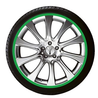 Защита дисков на обод R 14-16 Зеленый
