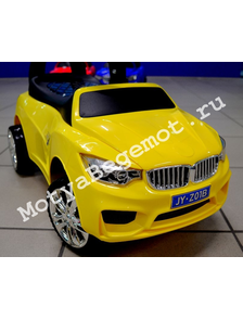 Машинка каталка детская Толокар BMW JY-Z01B желтый