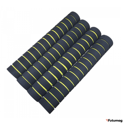 Ручки для турника (грипсы) черно-желтые, 4шт