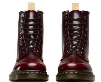 Dr martens 101 vegan cherry red discount