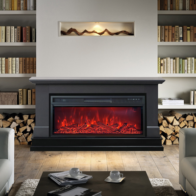 Линейный электрический камин Elton