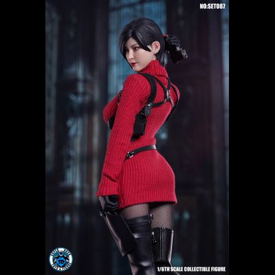 Ада Вонг (Resident Evil 4 Remake) - Коллекционная ФИГУРКА 1/6 Sexy Female Agent (SET087 + S09C) - SUPER DUCK