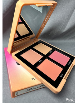 Topface Палитра румян Maestro Academy Blush Bouquet 4-цветная РТ355, тон 001 floral harmony