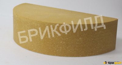 Кирпич облицовочный "Фальш-колонна". Желтый. Кирпичный завод Брик Филд