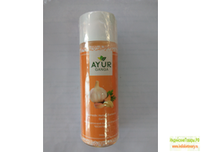 Шампунь ЧЕСНОЧНЫЙ от компании Аюрганга (Ayurvedic Herbal Shampoo GARLIC) 200 мл