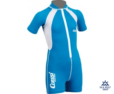 Гидрокостюм Лайкра Cressi детский CAICOS голубой 4-6 лет р.L