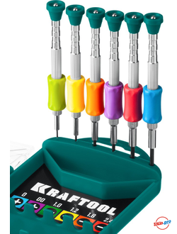 Набор часовых отверток для точных работ X-Precision Kraftool 25679