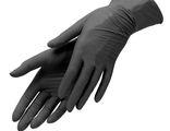Перчатки нитриловые черные M (100 шт.)