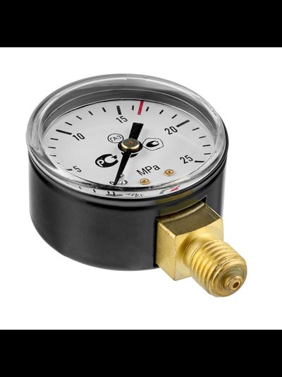 Манометр с поверкой 25,0 МПа, углекислый газ