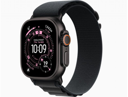 Apple Watch Ultra 3 из титана Black - 49 мм - Alpine Loop - Black