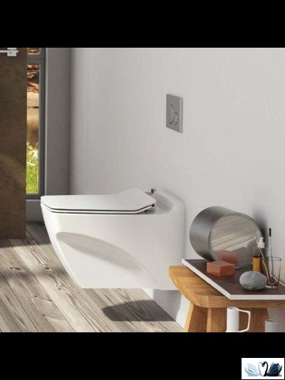 Чаша унитаза Creavit Bull BL320.00100 подвесная. Природный дизайн Голова быка