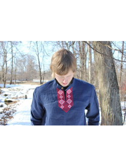 Рубаха традиционная "Цвет Папоротника"