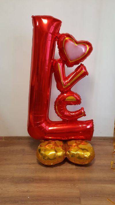 Фольгированный шар ходячая фигура &quot;Love&quot;