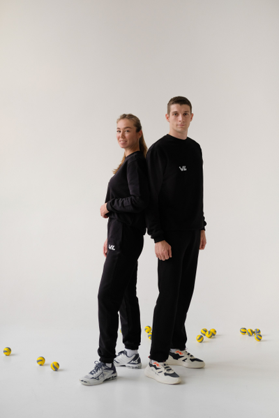 Спортивный костюм Volleylife черный (50-56 размер)