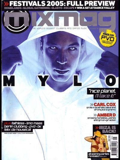 Mixmag Magazine May 2005, Иностранные журналы в Москве, Club Music Magazines, Intpressshop