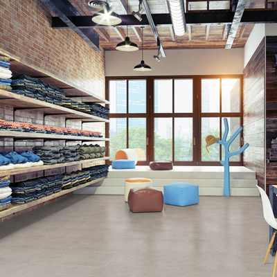 Виниловый пол Wineo 400 Stone Vision Concrete Chill DB00135 клеевой