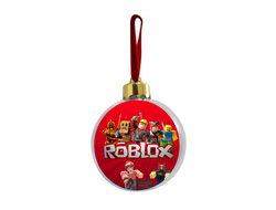 Шары елочные Роблокс, Roblox