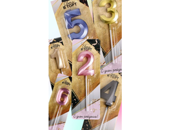 Свеча-цифра в торт