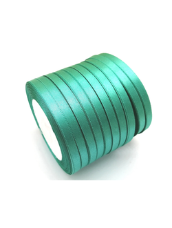 Лента атласная 6 мм, цвет мятный  арт. 54