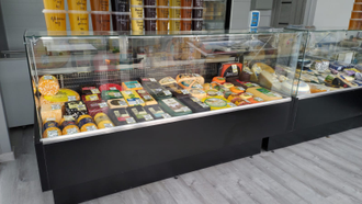 Холодильная витрина универсальная кубическая «Рязань» 1500