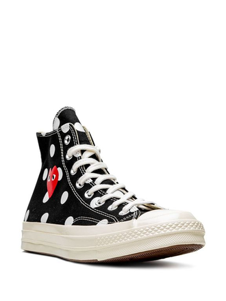 Кеды Converse Comme Des Garcons черные высокие