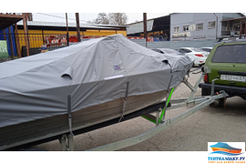 Тент на лодку WYATBOAT 430 MDC (кренолины)
