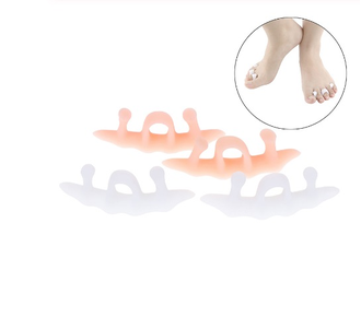 Разделители пальцев с кольцом на средний палец ноги (пара)