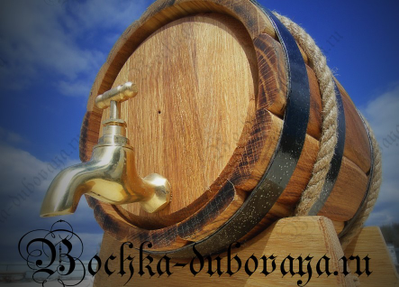 Дубовая бочка для самогона 3 литра
