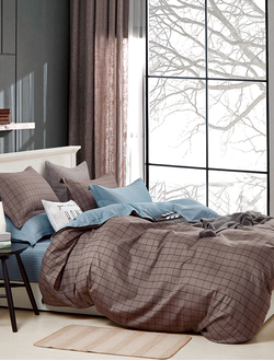 Постельное белье TANGO Twill сатин 1,5-спальное 150x200x1 180x230x1 70x70x2 TPIG4-1920-70