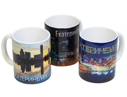 Кружка "ЕКАТЕРИНБУРГ", разные виды