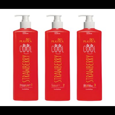 НАБОР BIOPLASTICA COOL SRTAWBERRY, 1000/1000/1000 мл