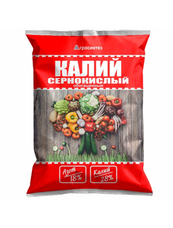 "Калий сернокислый обогащенный" 18-28 удобрение, 1 кг