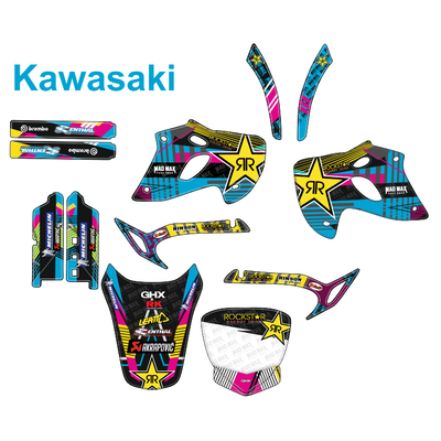 Наклейки kawasaki klx 250 - 1994 - 2004