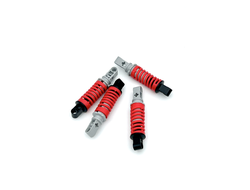 !АНАЛОГ! Technic, Shock Absorber 9L with Black and Light Bluish Gray Ends, Red (79717c01 / 6404005) / 4 шт.