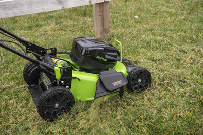 кошение Greenworks GC82LM51SP2