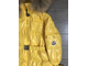 М. 260  Комбинезон Moncler лаковый желтый (80)