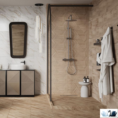 Плитка Gracia Ceramica Supreme beige wall 06 25 х 60 см настенная рельеф деревянная мозаика