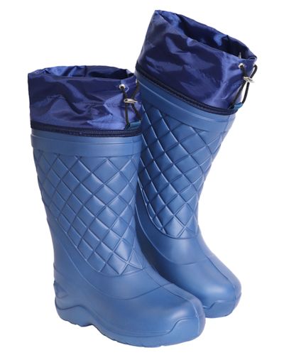 Сапоги ЭВА женские (С-051) морозостойкие (-50С) с манжетой, цв. синий