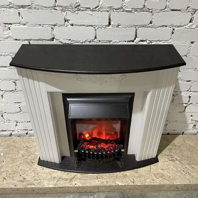 Электрокамин Лион WT-B с очагом Fobos