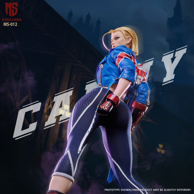 Кэмми Уайт (Street Fighter 6) - Коллекционная фигурка 1/6 Female Agent Blue Bee (MS-012) - STAR MAN