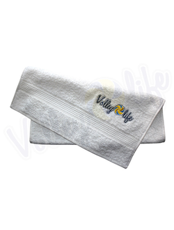 Полотенце среднее белое