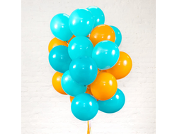 Оранжевые и мятные шары