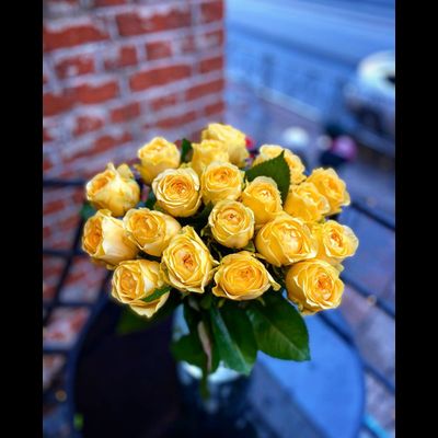 Роза Россия 50 см 19 шт