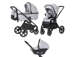 Коляска 3в1 Carrello Ultimo CRL-6538 Arctic Grey 2025