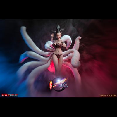 Лиса-оборотень Да Цзи (серебряная версия) - КОЛЛЕКЦИОННАЯ ФИГУРКА 1/6 Su Daji Silver (PL2023-206B) - TBLeague