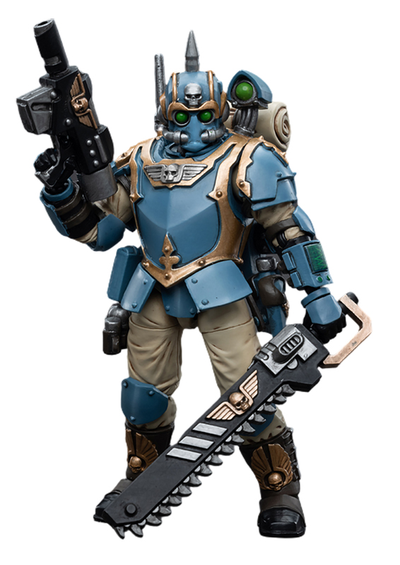 Имперская гвардия - Отпрыски Темпестус - 55-й полк Каппа-Орлов (Warhammer 40k) - КОЛЛЕКЦИОННАЯ ФИГУРКА 1/18 Astra Militarum Tempestus Scions Squad 55th Kappic Eagles Tempestor (JT5000) - JOYTOY