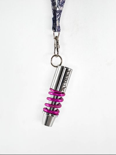 МУНДШТУК SPRING 2.0 CANDY VIOLET С ЛЕНТОЙ