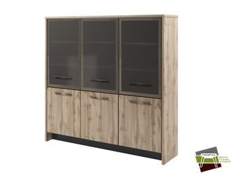 Шкаф трехсекционный Т-33-16л/п 2200*520*2120 (Ш*Г*В)