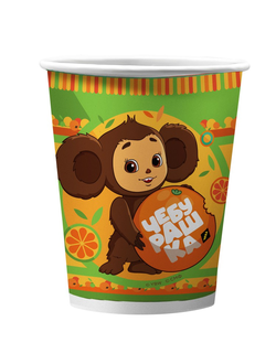 Стаканы "Чебурашка" 6 шт, 250 мл